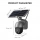 Wireless Solar Panel Security Camera, Wireless Rechargeable Battery Camera 3MP WiFi Home Security Camera with Full Color Night Vision, PIR Human Detection, Two Way Audio, Remote Access, Built-in 6pcs Battery, Silver Wireless Solar Panel Security Camera, Wireless Rechargeable Battery Camera 3MP WiFi Home Security Camera with Full Color Night Vision, PIR Human Detection, Two Way Audio, Remote Access, Built-in 6pcs Battery, Silver
