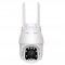 Outdoor Security Camera 3MP PTZ Camera, WiFi Surveillance Cameras for Home Security Camera Support 360° View, Full Color Night Vision, 2-Way Audio, Motion Detection, IP66 Waterproof, Include 32G TF Card