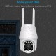 Outdoor Security Camera 3MP PTZ Camera, WiFi Surveillance Cameras for Home Security Camera Support 360° View, Full Color Night Vision, 2-Way Audio, Motion Detection, IP66 Waterproof, Include 32G TF Card Outdoor Security Camera 3MP PTZ Camera, WiFi Surveillance Cameras for Home Security Camera Support 360° View, Full Color Night Vision, 2-Way Audio, Motion Detection, IP66 Waterproof, Include 32G TF Card