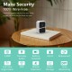 1080P Wireless WiFi Security Camera, Rechargeable Battery Powered Home Surveillance Camera Indoor/Outdoor With Smart Night Vision, PIR Motion Detection, 2-Way Audio, IP65 Waterproof, Include Batteries 1080P Wireless WiFi Security Camera, Rechargeable Battery Powered Home Surveillance Camera Indoor/Outdoor With Smart Night Vision, PIR Motion Detection, 2-Way Audio, IP65 Waterproof, Include Batteries