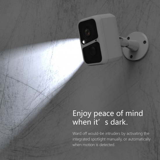 1080P Wireless WiFi Security Camera, Rechargeable Battery Powered Home Surveillance Camera Indoor/Outdoor With Smart Night Vision, PIR Motion Detection, 2-Way Audio, IP65 Waterproof, Include Batteries 1080P Wireless WiFi Security Camera, Rechargeable Battery Powered Home Surveillance Camera Indoor/Outdoor With Smart Night Vision, PIR Motion Detection, 2-Way Audio, IP65 Waterproof, Include Batteries