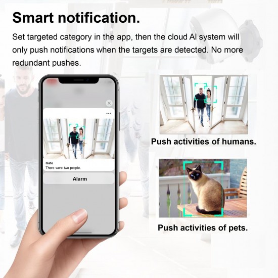 1080P Wireless WiFi Security Camera, Rechargeable Battery Powered Home Surveillance Camera Indoor/Outdoor With Smart Night Vision, PIR Motion Detection, 2-Way Audio, IP65 Waterproof, Include Batteries 1080P Wireless WiFi Security Camera, Rechargeable Battery Powered Home Surveillance Camera Indoor/Outdoor With Smart Night Vision, PIR Motion Detection, 2-Way Audio, IP65 Waterproof, Include Batteries