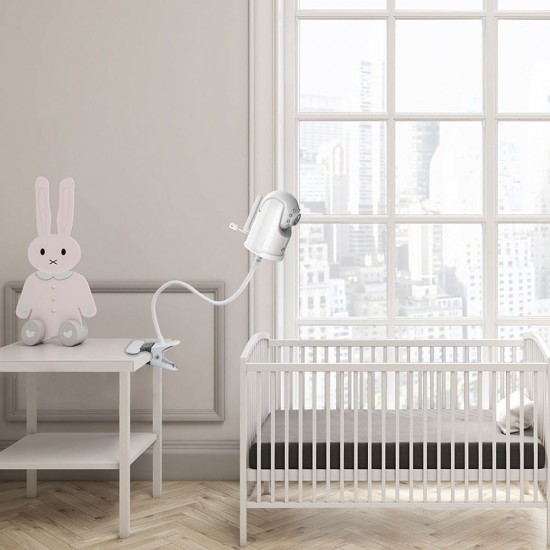 Clip Mount Stand Compatible with Infant DXR-8 and DXR-8 PRO Baby Monitor Camera Holder Flexible Twist Mounting Kit Attaches to Crib Cot Shelves Clip Mount Stand Compatible with Infant DXR-8 and DXR-8 PRO Baby Monitor Camera Holder Flexible Twist Mounting Kit Attaches to Crib Cot Shelves