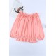 Pink Puff Sleeve Ruffled Off Shoulder Blouse Pink Puff Sleeve Ruffled Off Shoulder Blouse