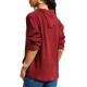 Burgundy Asymmetric Cowl Neck Ribbed Knit Top Burgundy Asymmetric Cowl Neck Ribbed Knit Top