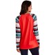 Red Letter Print Striped Long Sleeve T-shirt Red Letter Print Striped Long Sleeve T-shirt