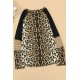 Leopard Striped Splicing Long Sleeve Tee Leopard Striped Splicing Long Sleeve Tee