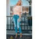 Apricot Flutter Sleeves Sheer Textured Babydoll Top Apricot Flutter Sleeves Sheer Textured Babydoll Top