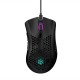 2.4G Wireless Gaming Mouse Rechargeable Mouse with RGB Light Effect 3 Adjustable DPI Hollowed-out Honeycomb Design Black 2.4G Wireless Gaming Mouse Rechargeable Mouse with RGB Light Effect 3 Adjustable DPI Hollowed-out Honeycomb Design Black