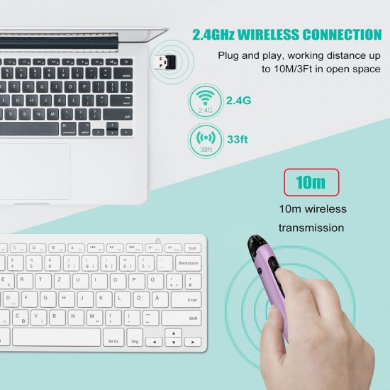 Three Mode 2.4G+BT3.0+5.0 Wireless Optical Pen Mouse 800/1200/1600DPI Rechargeable Pocket Pen Mouse for PC Laptop Computer Blue Three Mode 2.4G+BT3.0+5.0 Wireless Optical Pen Mouse 800/1200/1600DPI Rechargeable Pocket Pen Mouse for PC Laptop Computer Blue