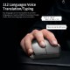 X5 AI Intelligent Voice Mouse 2.4G Wireless Silent Office Mouse 1200DPI Voice Typing/Translation Mouse for Win7/8/10/XP/Mac Black&Grey X5 AI Intelligent Voice Mouse 2.4G Wireless Silent Office Mouse 1200DPI Voice Typing/Translation Mouse for Win7/8/10/XP/Mac Black&Grey