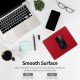 Small Aluminum Mouse Pad PU+PVC Dual Purpose Mouse Pad Gaming Office Mouse Pad 198*160mm Red Small Aluminum Mouse Pad PU+PVC Dual Purpose Mouse Pad Gaming Office Mouse Pad 198*160mm Red