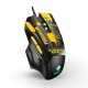 Wired Gaming Mouse Ergonomic Mouse 8 Programmable Buttons 800/1200/1600/2400/3600/4800DPI 6-color Breathing Light, Yellow Wired Gaming Mouse Ergonomic Mouse 8 Programmable Buttons 800/1200/1600/2400/3600/4800DPI 6-color Breathing Light, Yellow
