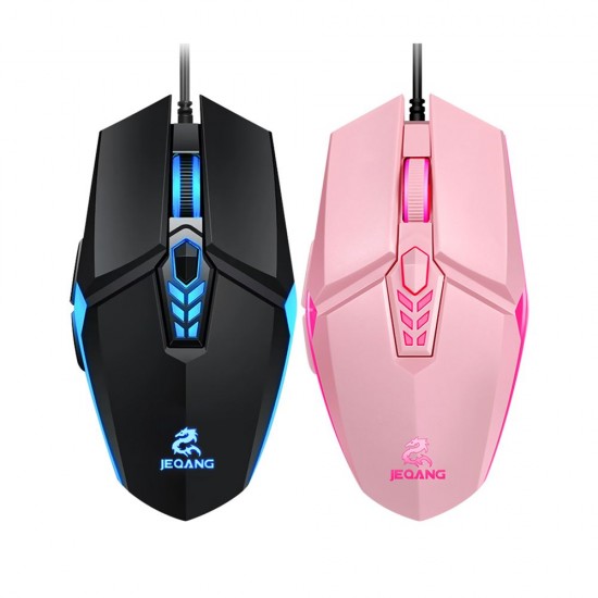 JM-518 6D Wired Gaming Mouse E-sports Gaming Mouse Ergonomic Mice with 4 Adjustable DPI 4-color Breathing Light Plug&Play Black JM-518 6D Wired Gaming Mouse E-sports Gaming Mouse Ergonomic Mice with 4 Adjustable DPI 4-color Breathing Light Plug&Play Black