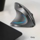 2.4G Wireless Vertical Mouse Rechargeable Upright Ergonomic Mouse 3 Adjustable DPI Levels RGB Flowing Light Plug N Play, Black 2.4G Wireless Vertical Mouse Rechargeable Upright Ergonomic Mouse 3 Adjustable DPI Levels RGB Flowing Light Plug N Play, Black