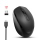 M107 2.4G Wireless Mouse Ergonomic Office Mouse with 3-gear Adjustable DPI Built-in 500mAh Rechargeable Lithium Battery Black M107 2.4G Wireless Mouse Ergonomic Office Mouse with 3-gear Adjustable DPI Built-in 500mAh Rechargeable Lithium Battery Black