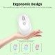 M107 2.4G Wireless Mouse Ergonomic Office Mouse with 3-gear Adjustable DPI Built-in 500mAh Rechargeable Lithium Battery Black M107 2.4G Wireless Mouse Ergonomic Office Mouse with 3-gear Adjustable DPI Built-in 500mAh Rechargeable Lithium Battery Black