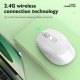 M107 2.4G Wireless Mouse Ergonomic Office Mouse with 3-gear Adjustable DPI Built-in 500mAh Rechargeable Lithium Battery Black M107 2.4G Wireless Mouse Ergonomic Office Mouse with 3-gear Adjustable DPI Built-in 500mAh Rechargeable Lithium Battery Black