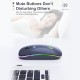 E-1300 2.4G+BT5.1 Wireless Dual-mode Mouse Ergonomic Office Mice 3 Adjustable DPI Built-in Rechargeable Lithium Battery Black E-1300 2.4G+BT5.1 Wireless Dual-mode Mouse Ergonomic Office Mice 3 Adjustable DPI Built-in Rechargeable Lithium Battery Black