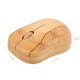 2.4G Wireless Optical Bamboo Mouse 3 Adjustable DPI Computer Mouse with USB Receiver for Notebook PC Laptop Computer Yellow 2.4G Wireless Optical Bamboo Mouse 3 Adjustable DPI Computer Mouse with USB Receiver for Notebook PC Laptop Computer Yellow