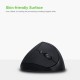 Optical Vertical Mouse Ergonomic Wireless Mouse Rechargeable Mice Built-in Battery with DPI Switch for PC Laptop(Black) Optical Vertical Mouse Ergonomic Wireless Mouse Rechargeable Mice Built-in Battery with DPI Switch for PC Laptop(Black)
