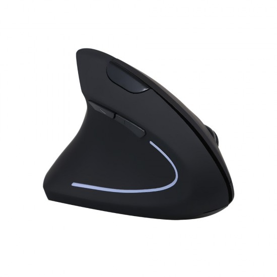 2.4G Wireless Vertical Mouse Left Hand USB Ergonomic Optical Mouse Left-handed High Precision Adjustable 800/ 1200/ 1600 DPI 5 Buttons Replacement for Mac Laptop PC 2.4G Wireless Vertical Mouse Left Hand USB Ergonomic Optical Mouse Left-handed High Precision Adjustable 800/ 1200/ 1600 DPI 5 Buttons Replacement for Mac Laptop PC