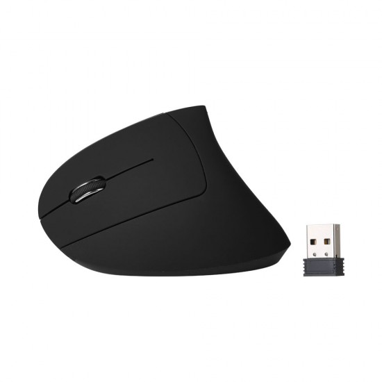 2.4G Wireless Vertical Mouse Left Hand USB Ergonomic Optical Mouse Left-handed High Precision Adjustable 800/ 1200/ 1600 DPI 5 Buttons Replacement for Mac Laptop PC 2.4G Wireless Vertical Mouse Left Hand USB Ergonomic Optical Mouse Left-handed High Precision Adjustable 800/ 1200/ 1600 DPI 5 Buttons Replacement for Mac Laptop PC