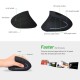 2.4G Wireless Vertical Mouse Left Hand USB Ergonomic Optical Mouse Left-handed High Precision Adjustable 800/ 1200/ 1600 DPI 5 Buttons Replacement for Mac Laptop PC 2.4G Wireless Vertical Mouse Left Hand USB Ergonomic Optical Mouse Left-handed High Precision Adjustable 800/ 1200/ 1600 DPI 5 Buttons Replacement for Mac Laptop PC