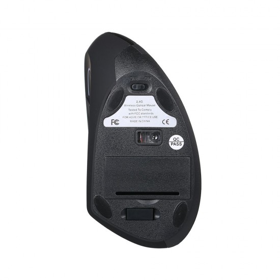 2.4G Wireless Vertical Mouse Left Hand USB Ergonomic Optical Mouse Left-handed High Precision Adjustable 800/ 1200/ 1600 DPI 5 Buttons Replacement for Mac Laptop PC 2.4G Wireless Vertical Mouse Left Hand USB Ergonomic Optical Mouse Left-handed High Precision Adjustable 800/ 1200/ 1600 DPI 5 Buttons Replacement for Mac Laptop PC
