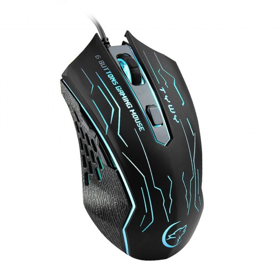G820 Wired Gaming Mouse 7 Color Backlight 6 Button LED 3200 Optical DPI Computer Mouse Gamer Mouse G820 Wired Gaming Mouse 7 Color Backlight 6 Button LED 3200 Optical DPI Computer Mouse Gamer Mouse