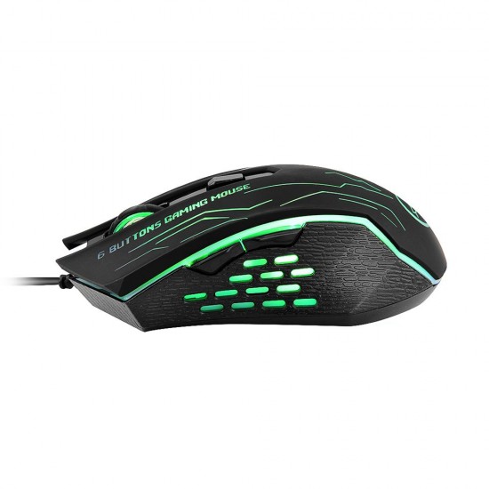 G820 Wired Gaming Mouse 7 Color Backlight 6 Button LED 3200 Optical DPI Computer Mouse Gamer Mouse G820 Wired Gaming Mouse 7 Color Backlight 6 Button LED 3200 Optical DPI Computer Mouse Gamer Mouse
