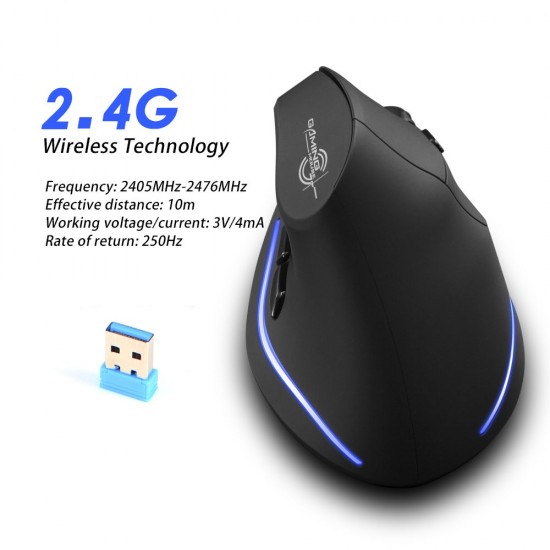 F-35 Mouse Wireless Vertical Mouse Ergonomic Rechargeable 2400 DPI Optional Portable Gaming Mouse for Mac Laptop PC Computer F-35 Mouse Wireless Vertical Mouse Ergonomic Rechargeable 2400 DPI Optional Portable Gaming Mouse for Mac Laptop PC Computer