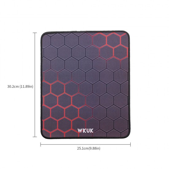 Gaming Mouse Pad Rubber Mouse Pad Anti-skid Wear-resistant Mouse Pad with Locking Edge Design for Office and Home Gaming Mouse Pad Rubber Mouse Pad Anti-skid Wear-resistant Mouse Pad with Locking Edge Design for Office and Home