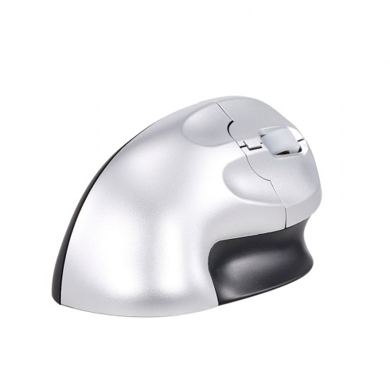 6D Wireless Optical Mouse Vertical Mouse 2.4GHz Gaming Mouse 6 Keys Ergonomic Design Mouse for PC Laptop Black+Silver 6D Wireless Optical Mouse Vertical Mouse 2.4GHz Gaming Mouse 6 Keys Ergonomic Design Mouse for PC Laptop Black+Silver