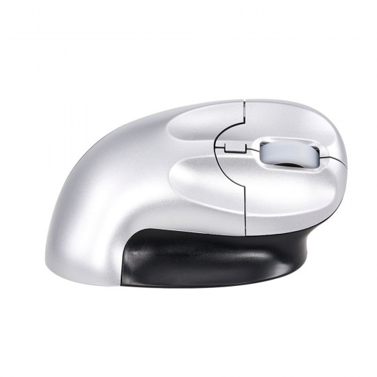 6D Wireless Optical Mouse Vertical Mouse 2.4GHz Gaming Mouse 6 Keys Ergonomic Design Mouse for PC Laptop Black+Silver 6D Wireless Optical Mouse Vertical Mouse 2.4GHz Gaming Mouse 6 Keys Ergonomic Design Mouse for PC Laptop Black+Silver