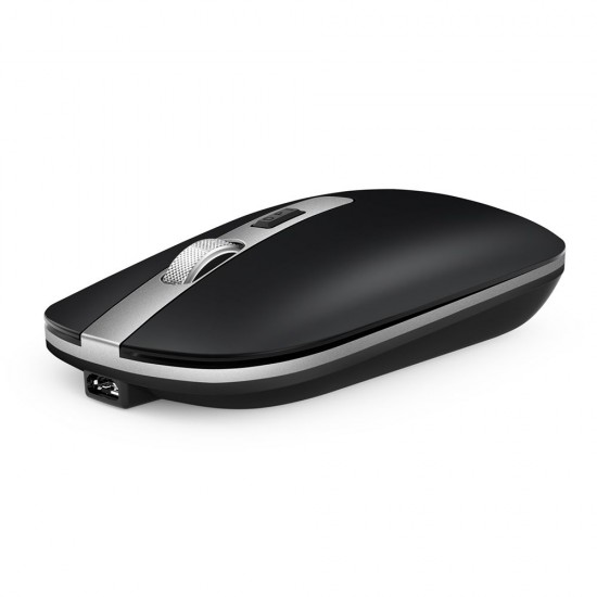 M30 Rechargeable Wireless Mouse 2.4GHz Mice 1600DPI Metal Scroll Wheel For Working Office Black M30 Rechargeable Wireless Mouse 2.4GHz Mice 1600DPI Metal Scroll Wheel For Working Office Black