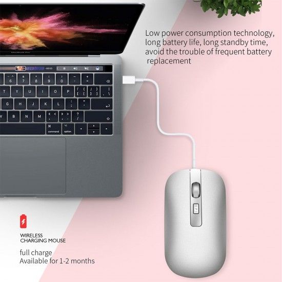 M30 Rechargeable Wireless Mouse 2.4GHz Mice 1600DPI Metal Scroll Wheel For Working Office Black M30 Rechargeable Wireless Mouse 2.4GHz Mice 1600DPI Metal Scroll Wheel For Working Office Black