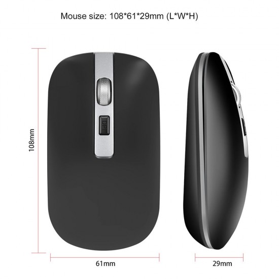 M30 Rechargeable Wireless Mouse 2.4GHz Mice 1600DPI Metal Scroll Wheel For Working Office Black M30 Rechargeable Wireless Mouse 2.4GHz Mice 1600DPI Metal Scroll Wheel For Working Office Black