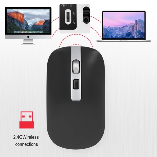M30 Rechargeable Wireless Mouse 2.4GHz Mice 1600DPI Metal Scroll Wheel For Working Office Black M30 Rechargeable Wireless Mouse 2.4GHz Mice 1600DPI Metal Scroll Wheel For Working Office Black
