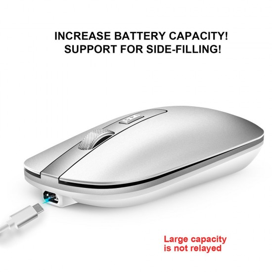 M30 Rechargeable Wireless Mouse 2.4GHz Mice 1600DPI Metal Scroll Wheel For Working Office Black M30 Rechargeable Wireless Mouse 2.4GHz Mice 1600DPI Metal Scroll Wheel For Working Office Black