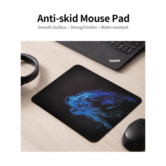 Mouse Pad Rubber Mouse Pad Durable Gaming Mouse Pad Wear-resistant Anti-skid Mouse Pad for Home Office Mouse Pad Rubber Mouse Pad Durable Gaming Mouse Pad Wear-resistant Anti-skid Mouse Pad for Home Office