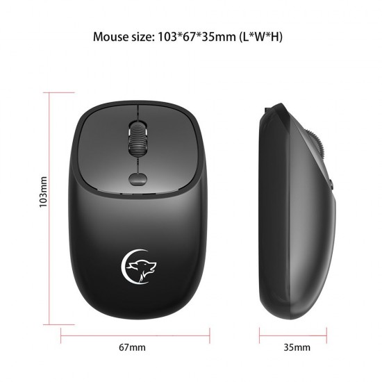 YWYT G850 2.4GHz Wireless Mouse 2400DPI Optical Mouse Rechargeable Mute Office Mouse Ergonomic Mouse for PC Laptop YWYT G850 2.4GHz Wireless Mouse 2400DPI Optical Mouse Rechargeable Mute Office Mouse Ergonomic Mouse for PC Laptop