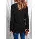 Black Let me tell you about my Jesus Graphic Long Sleeve Knit Top Black Let me tell you about my Jesus Graphic Long Sleeve Knit Top