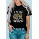 Black I Sleep Around Leopard Car Printed Graphic T Shirt Black I Sleep Around Leopard Car Printed Graphic T Shirt