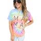 MAMA Tie-Dye Boyfriend Graphic Tee MAMA Tie-Dye Boyfriend Graphic Tee