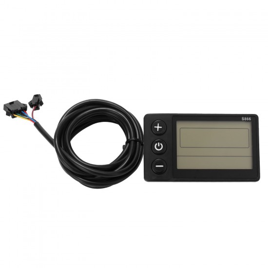 Electric Bike Controller 24V-48V/36V-60V 350W Brushless E-bike Controller with LCD Display Bicycles Motor Scooter Controller S866 Electric Bike Controller 24V-48V/36V-60V 350W Brushless E-bike Controller with LCD Display Bicycles Motor Scooter Controller S866