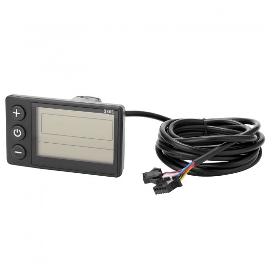 Electric Bike Controller 24V-48V/36V-60V 350W Brushless E-bike Controller with LCD Display Bicycles Motor Scooter Controller S866 Electric Bike Controller 24V-48V/36V-60V 350W Brushless E-bike Controller with LCD Display Bicycles Motor Scooter Controller S866