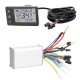 Electric Bike Controller 24V-48V/36V-60V 350W Brushless E-bike Controller with LCD Display Bicycles Motor Scooter Controller S866 Electric Bike Controller 24V-48V/36V-60V 350W Brushless E-bike Controller with LCD Display Bicycles Motor Scooter Controller S866