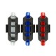 USB Rechargeable Rear Bicycle Light LED Bike Tail Lamp 4 Lighting Modes Weather Tight Design Built-in 160mAh Capacity Battery Cycling Light USB Rechargeable Rear Bicycle Light LED Bike Tail Lamp 4 Lighting Modes Weather Tight Design Built-in 160mAh Capacity Battery Cycling Light