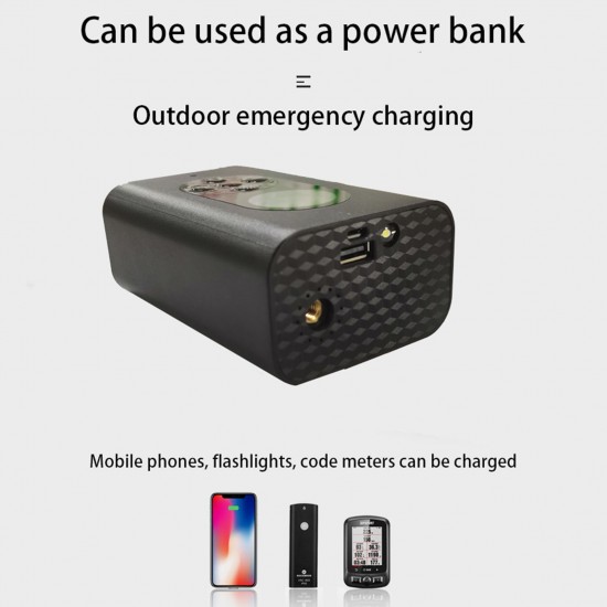 Intelligent Cordless Air Pump Automatic Inflatable Pump Portable Handheld Vehicle Pump LCD Digital Display with Built-in Lighting and Emergency Charge Function Intelligent Cordless Air Pump Automatic Inflatable Pump Portable Handheld Vehicle Pump LCD Digital Display with Built-in Lighting and Emergency Charge Function